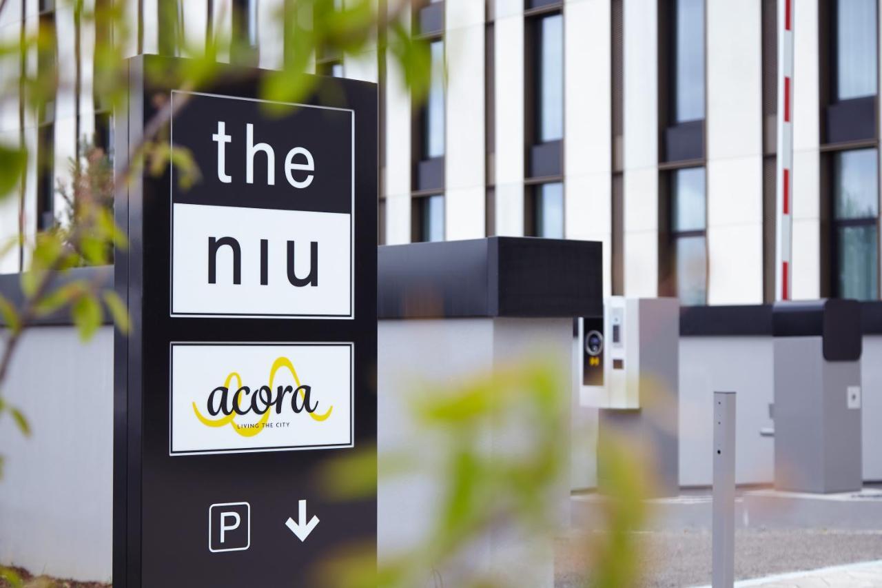 The Niu Hub Hotell Düsseldorf Exteriör bild